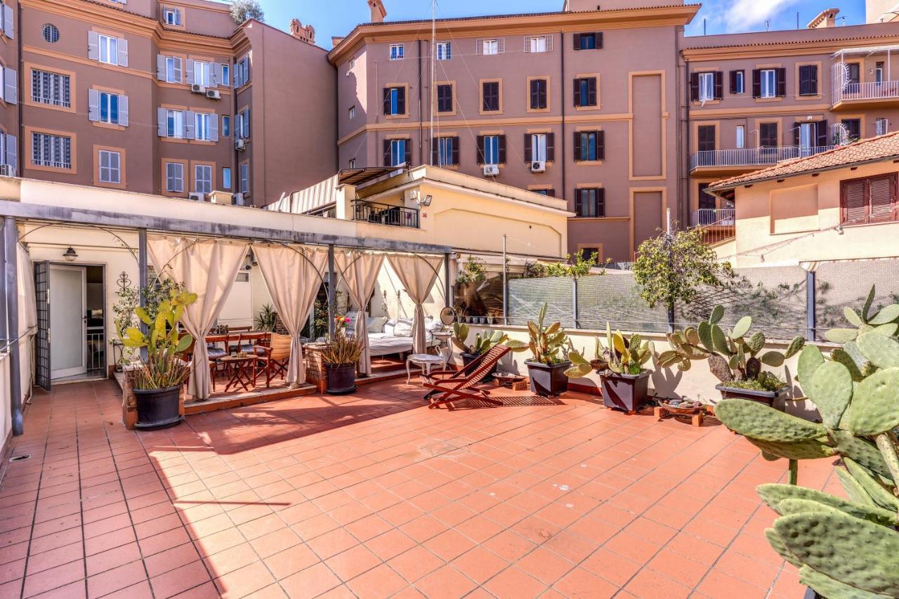 Cozy Flat In Vatican Area With Private Terrace Róma Kültér fotó