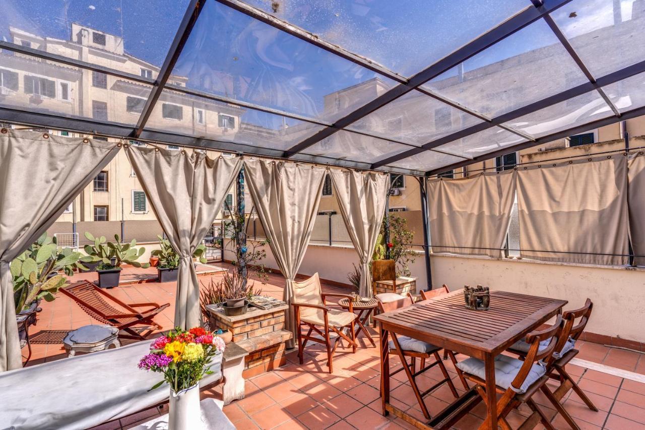 Cozy Flat In Vatican Area With Private Terrace Róma Kültér fotó